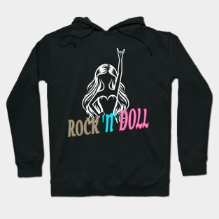 Rock 'n' Doll: Babe Doll Silhouette Hoodie